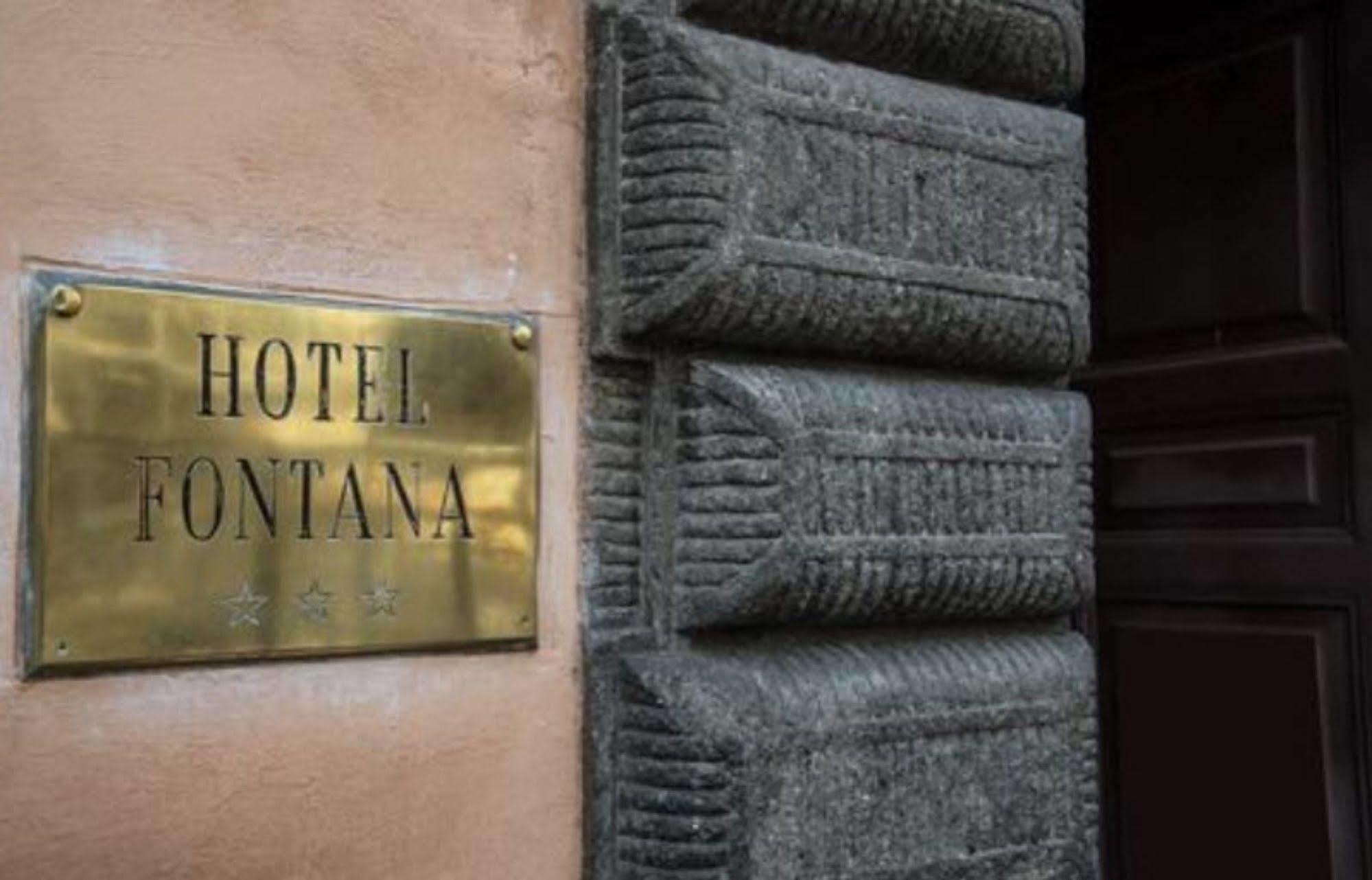 Hotel Fontana Řím Exteriér fotografie
